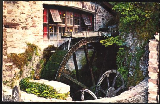 The Water Wheel, Cockington, U.K. - Wassermühlen