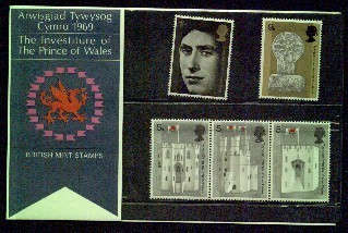 GREAT BRITAIN   Scott # 595-9** VF MINT NH POST OFFICE PACK LG-639 - Other & Unclassified