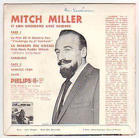 L'AUBERGE DU 6ème JOUR Avec Mitch MILLER - Soundtracks, Film Music