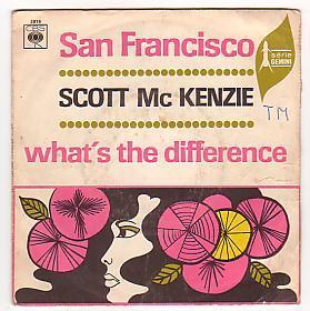 Scott Mac KENZIE : SP.  SAN FRANCISCO + 1 Titre - Disco, Pop