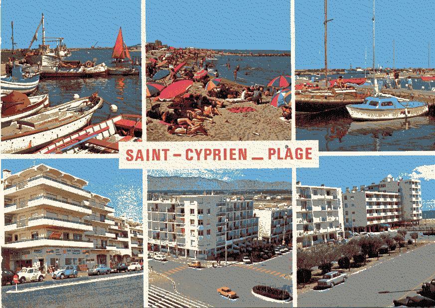 Vues Diverses De Saint Cyprien Plage (66) - Saint Cyprien
