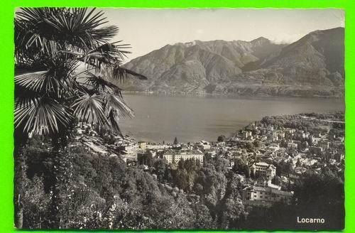 LOCARNO, SUISSE - VUE SUR LA VILLE - VOYAGÉE EN 1951 - FOTO GARBINI - - Locarno