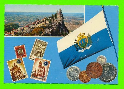 SAN MARINO - ED. LA SOUVENIR - SCALETTE CITTA - 6 DIFFERENT STAMPS FROM SAN MARINO - - Saint-Marin