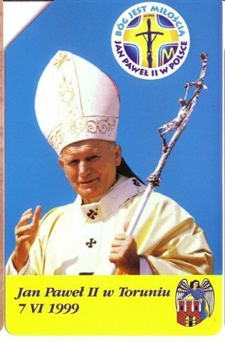 POPE JOHN PAUL II (Poland Old Card) Pape Papst Papa Paus Karol Wojtyla Jean Juan Pablo Religion Christianity - Polonia