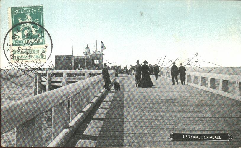 Ostende - L´estacade - Oostende