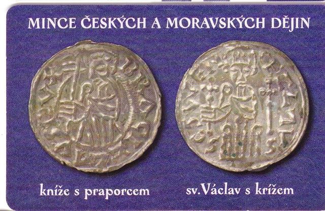 ANCIENT COINS - Czech Republic Old Rare Chip Card* Coin Pièce De Monnaie Ancienne Archaeology Archéologie - Tschechische Rep.