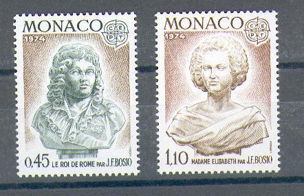 MONACO N° 957**et  958**  COTE 5.00€  TB - Other & Unclassified