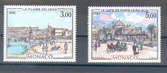 MONACO Série N° 1385**  Et  N°1386**   COTE 9.30€  TB - Other & Unclassified