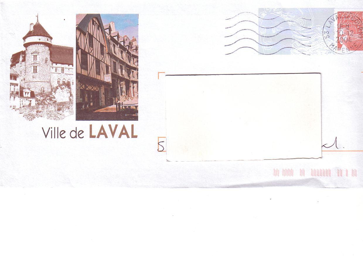 PAP LAVAL (MAYENNE) - Prêts-à-poster:Overprinting/Luquet