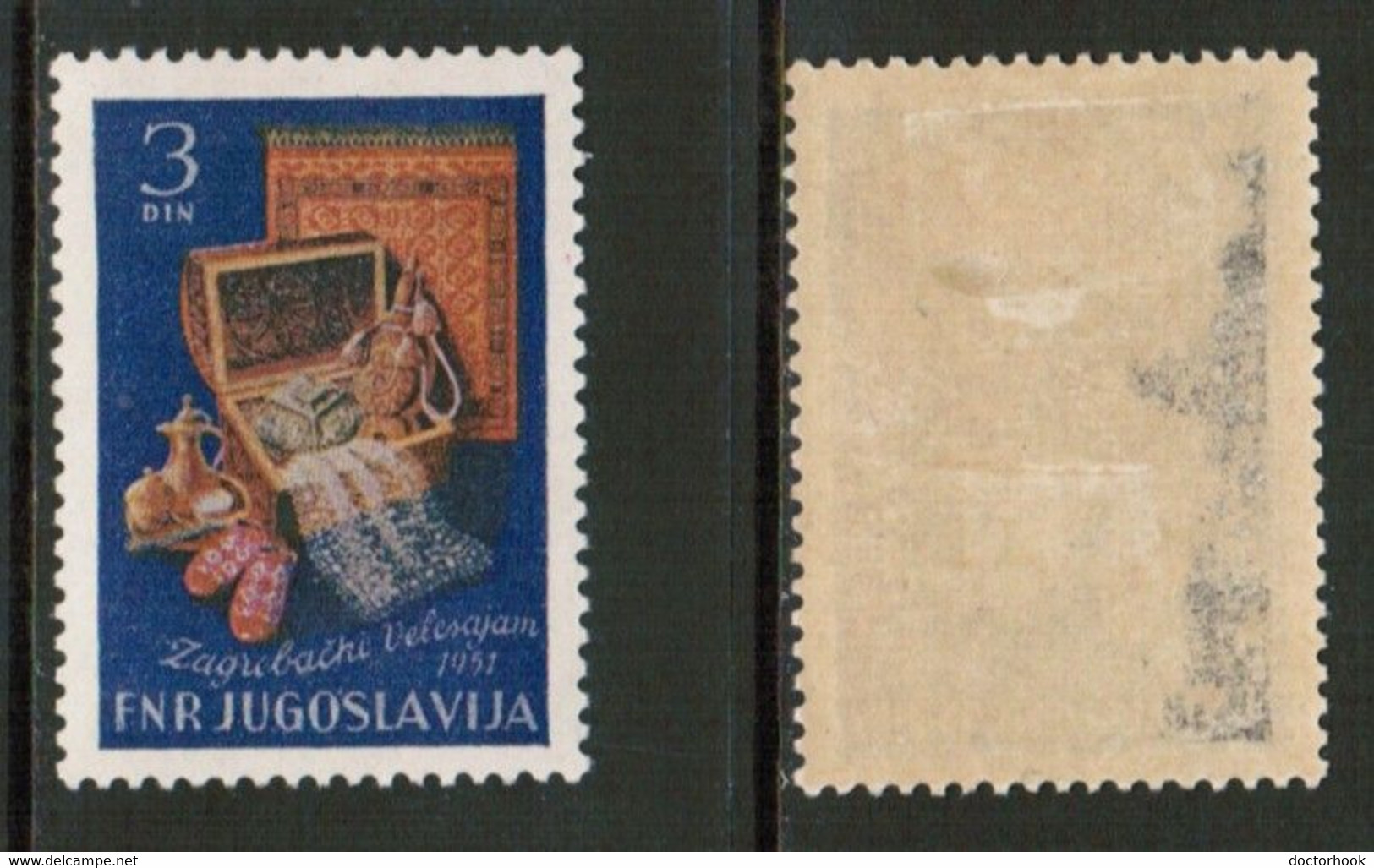 YUGOSLAVIA   Scott # 338* MINT HINGED (CONDITION AS PER SCAN) (WW-1-84) - Ungebraucht