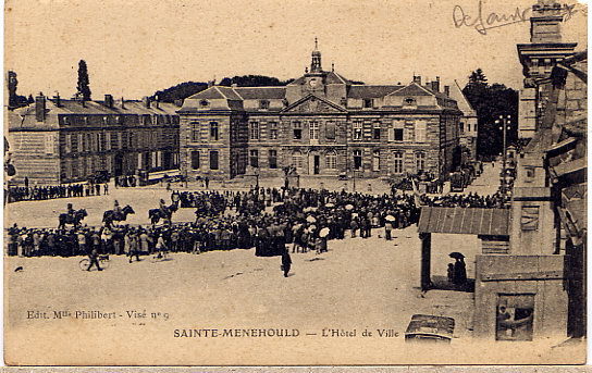 SAINTE MENEHOULD HOTEL DE VILLE - Sainte-Menehould