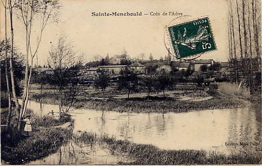 SAINTE MENEHOULD  1919 COIN DE L AUVE - Sainte-Menehould