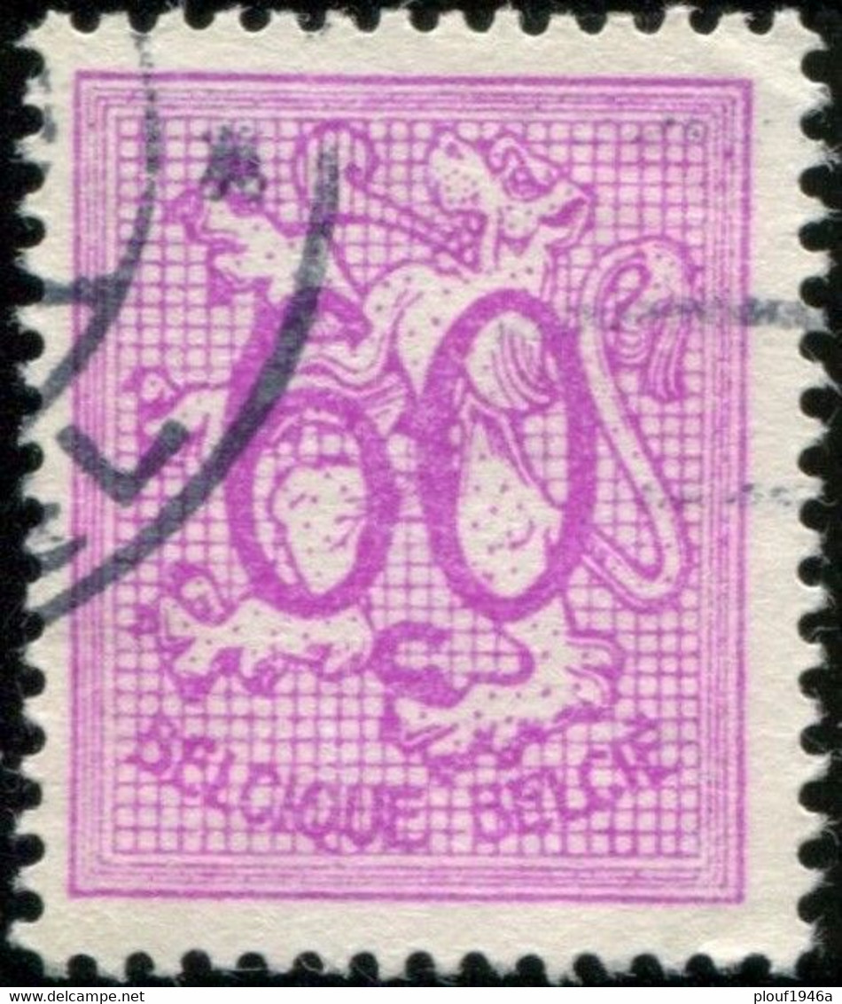 COB  855 A (o) / Yvert Et Tellier N°  855 (o) - 1951-1975 Lion Héraldique