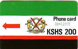 KENYA 1ERE SERIE 200 KSHS SANS ENCOCHE NO NOTCH OLD RARE - Kenya