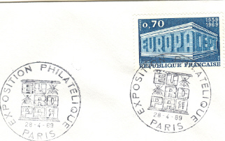 Bureau Temporaire EUROPA Paris 28.04.1969 - 1969