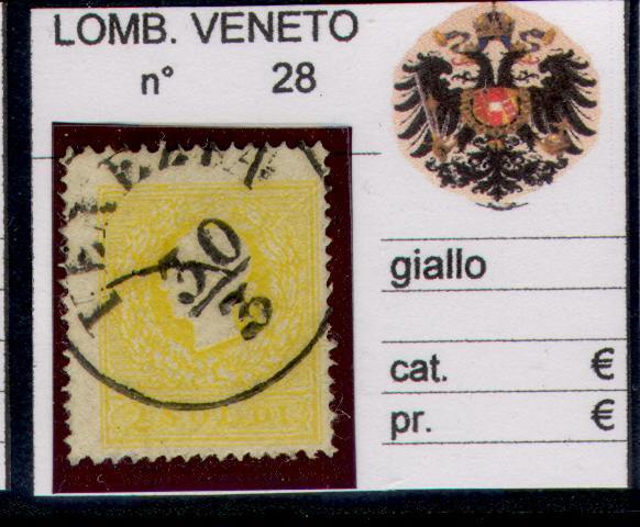 Lombardo Veneto - Lombardei Und Venetien - N.28 - Cat. 200€ - Lombardo-Vénétie