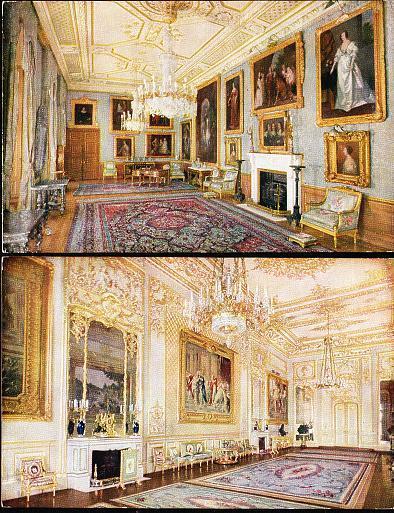 (2) Tuck: Interior Of Windsor Castle, U.K. - Windsor Castle