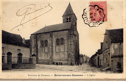 BRIARRES L EGLSE 1905 - Briare