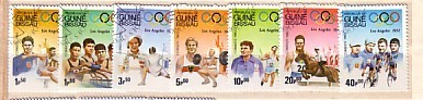 GUINEA  BISSAU 1983  Olympic G.-L.Angeles   7v.- Used - Ete 1984: Los Angeles