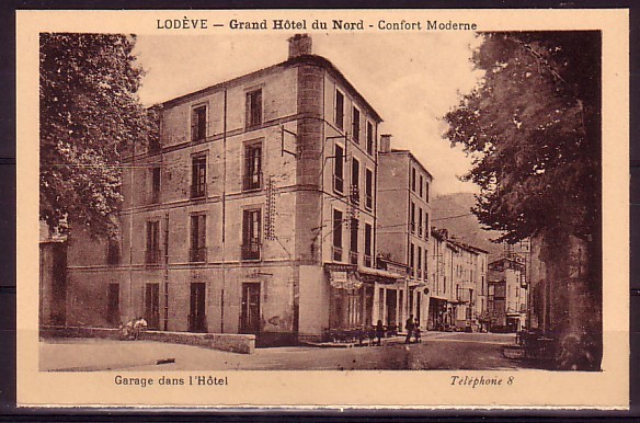 HERAULT - Lodeve - Grand Hotel Du Nord - Lodeve