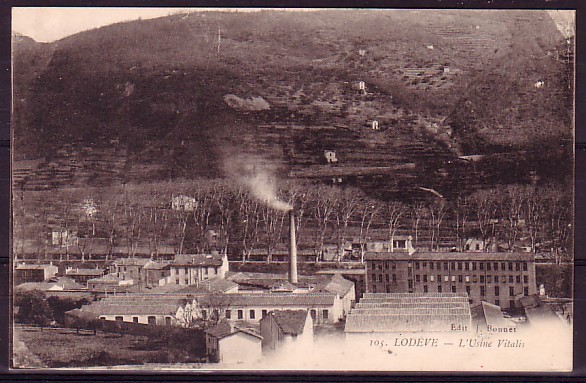 HERAULT - Lodeve - L'usine Vitalis - Lodeve