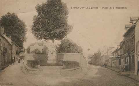 ERMENONVILLE PLACE JJ ROUSSEAU - Ermenonville