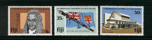 FIJI 1981 Mint Stamps Commonwealth Parliament 444-446 # 2107 - Fiji (1970-...)