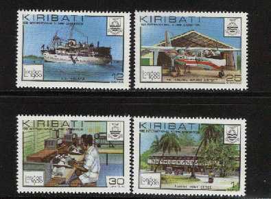 KIRIBATI 1980 MNH Stamps London 349-352 # 2120 - Kiribati (1979-...)