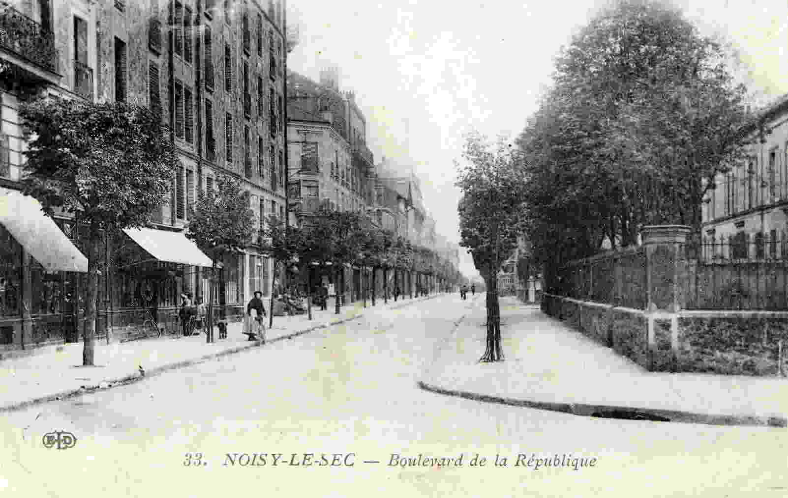 NOISY-LE-SEC - Boulevard De La République - Noisy Le Sec