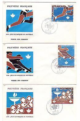 POLYNESIE : JEUX  OLYMPIQUES  DE  MONTREAL . 1976 - Other & Unclassified