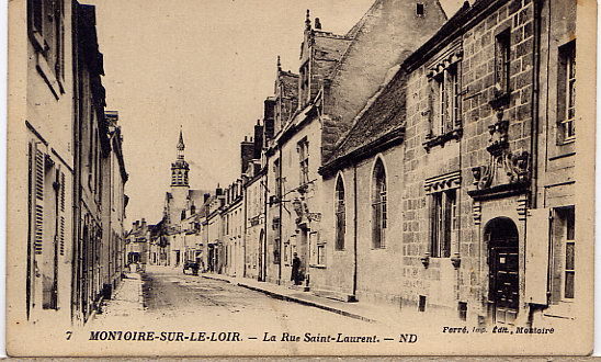 MONTOIRE  RUE ST LAURENT - Montoire-sur-le-Loir