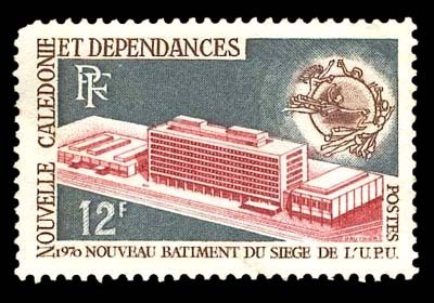 Nouvelle Calédonie-O (Y/T No, 367 - Siège De L'UPU) (o) - Used Stamps