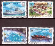 TUVALU 1983 CTO Stamp(s) Dragon Flies 190-193 #3001 - Other & Unclassified