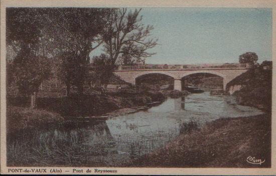 Carte Postale De PONT DE VAUX - Pont De Reyssouze. - Pont-de-Vaux