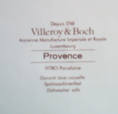 Villeroy & Boch Provence - Assiettes- Borden - Plates - AS 850 - Villeroy/Boch (LUX)