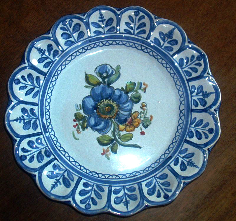 Talavera - Assiette A Suspendre - Sierbord - Wall Plate - AS 851 - Talavera/Toledo (ESP)