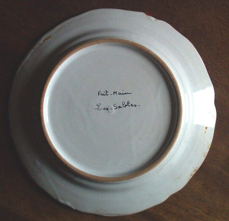 Assiette De L´Est - Bord - Plate - AS 853 - Est (FRA)