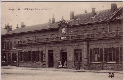 HIRSON - La Gare Du Nord - 1905 - Hirson