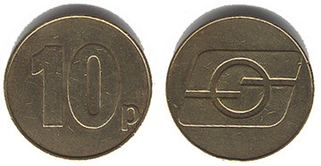 10 P S Lt - Monedas / De Necesidad