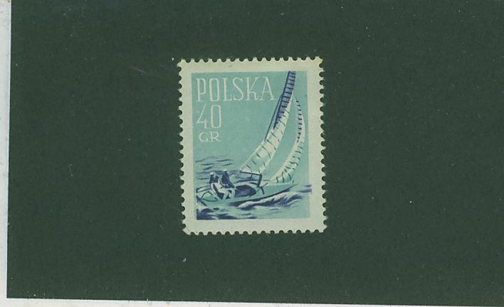 4S0226 Voile Pologne 1959 Neuf ** - Voile