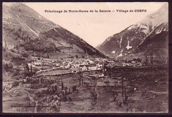 ISERE - Village De Corps - Pelerinage De ND De La Salette - Corps