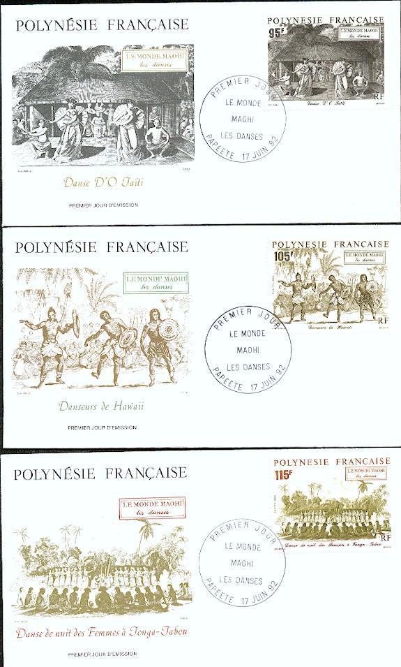 Poly 71 - FDC Sur  YT 410 à 412 - FDC