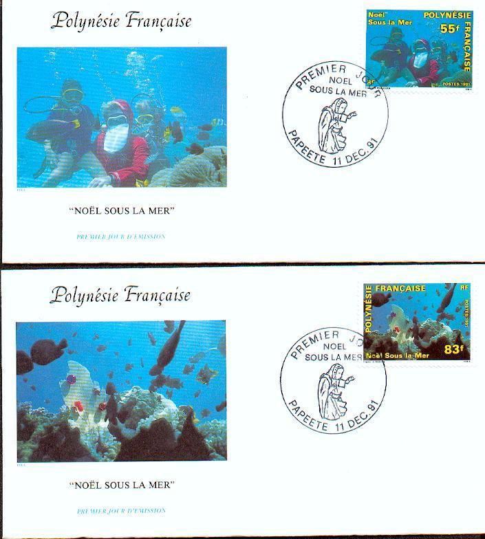 Poly 72 - FDC Sur  YT 396/97 - FDC