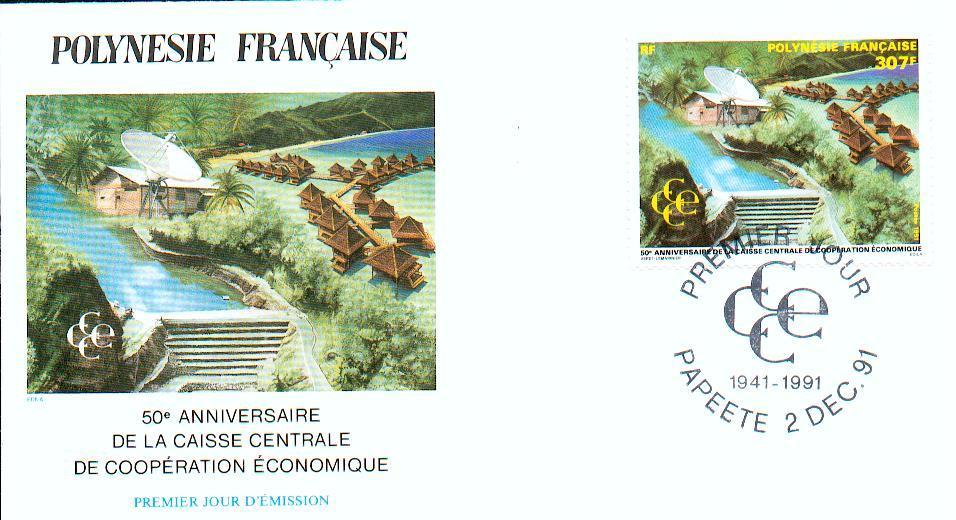 Poly73 - FDC Sur  YT 395 - FDC