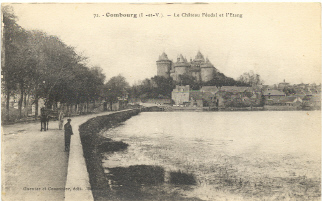 COMBOURG - Le Château Féodal Et L´Etang - Combourg