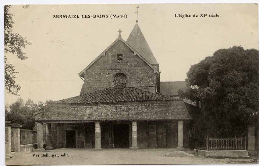 Sermaize Les Bains - L'Eglise Du XI Siècle - Sermaize-les-Bains