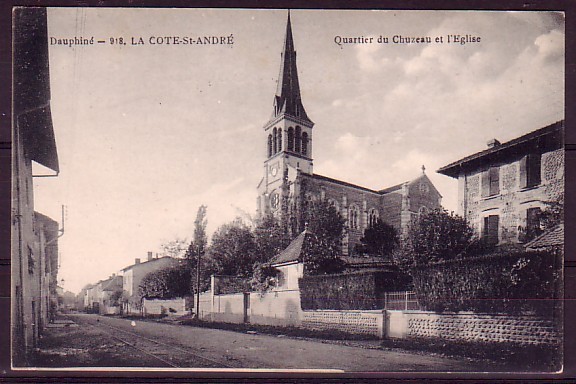 ISERE - La Cote St André - Quartier Du Chuzeau Et L'eglise - La Côte-Saint-André