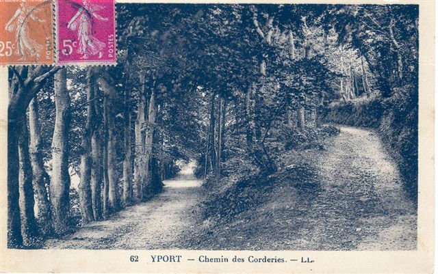 YPORT - Chemin Des Corderies - Yport