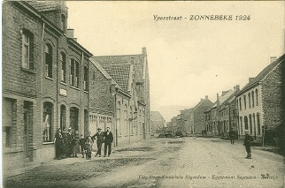 Zonnebeke 1924 : Yperstraat - Zonnebeke