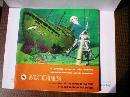 Album Chocolat JACQUES - L'océanographie - La Grande énigme Des Océans - 136 Chromos - Jacques